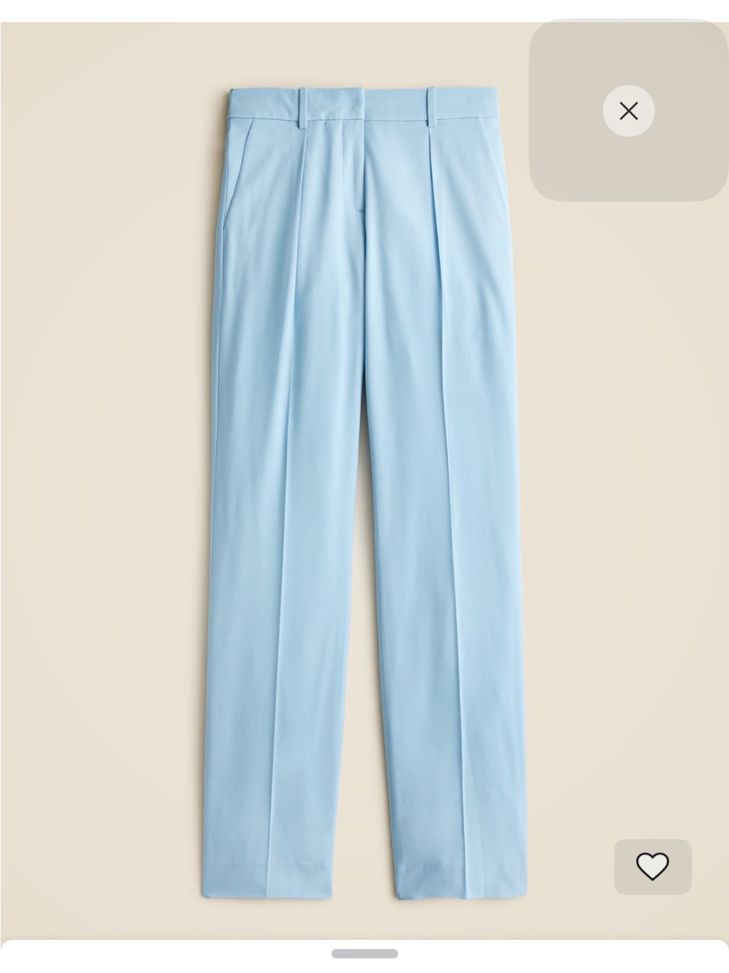 J. Crew Mid Rise Portia Pant